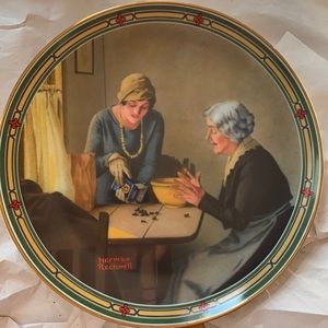 Norman Rockwell collector plate “A family’s Full Measure”